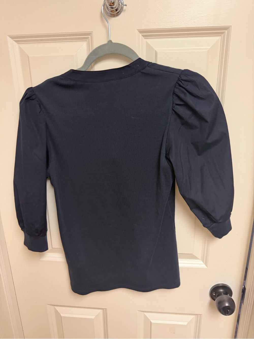 Veronica Beard Coralee Puff-Sleeve Top Size Small - Picture 5 of 7